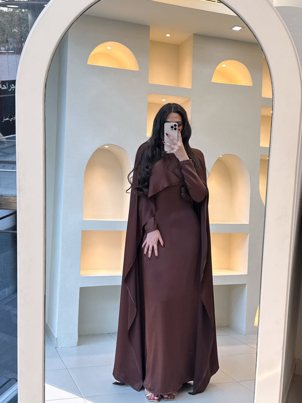ROYA BROWN ABAYA