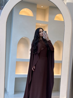 ROYA BROWN ABAYA